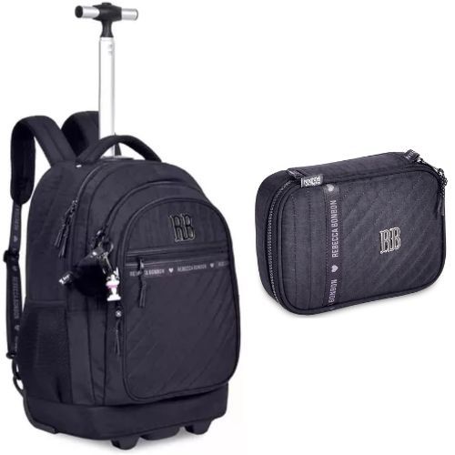 Mochila com Rodas 19" + Estojo Rebeca Bombom Clio Style