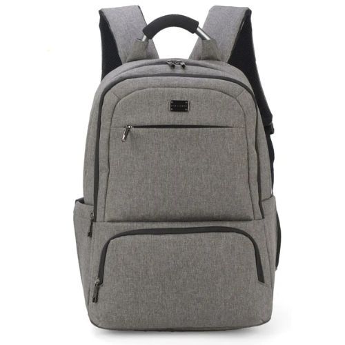 Mochila de Costas Laptop Polo King Cinza Luxcel