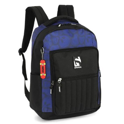 Mochila de Costas Up4you Azul com Preto Luxcel