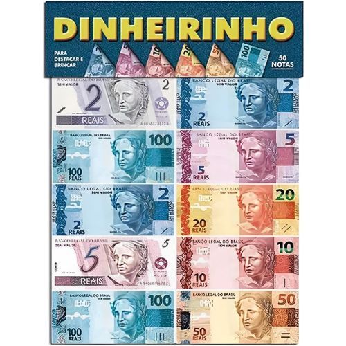 Dinheirinho com 50 Notas PMBI