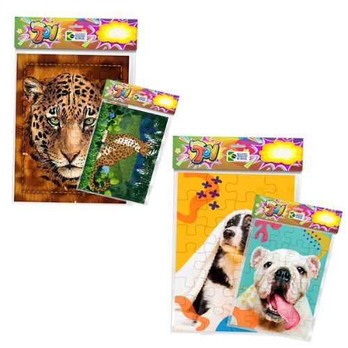 Quebra Cabeca Solapa Sortido QCPSS001 Paper Toy