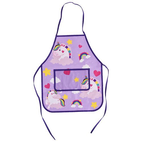 Avental Infantil Jardim Leo e Leo