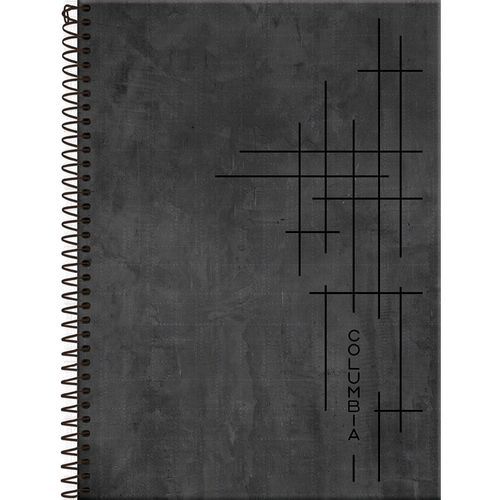 Caderno Univ CD 1 Materia Columbia 80 Folhas Foroni