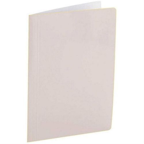 Pasta Papelao com Grampo Plastico Branca Polycart