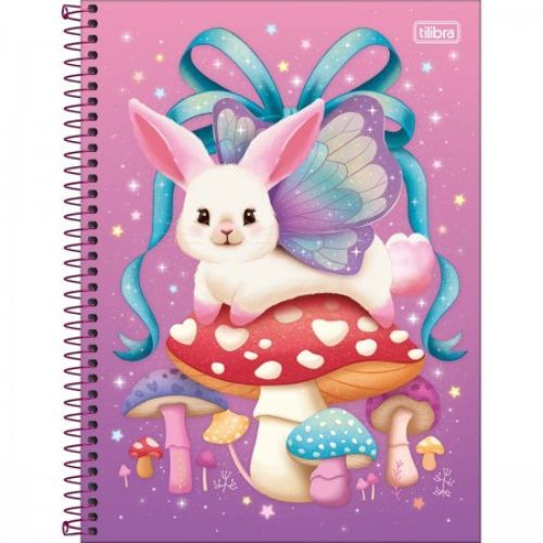 Caderno Univ Cd 1 Materia Bunnyfly 80 Folhas Tilibra