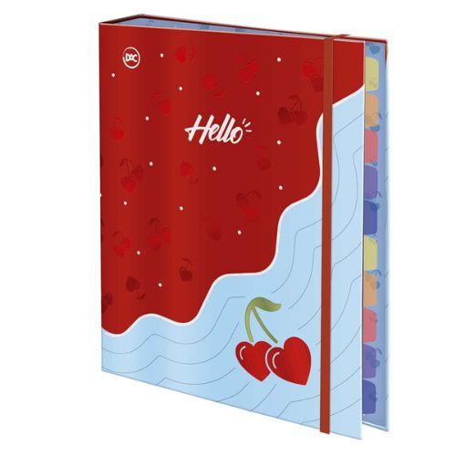 Caderno Argolado Colegial Hello 48 Folhas Dac