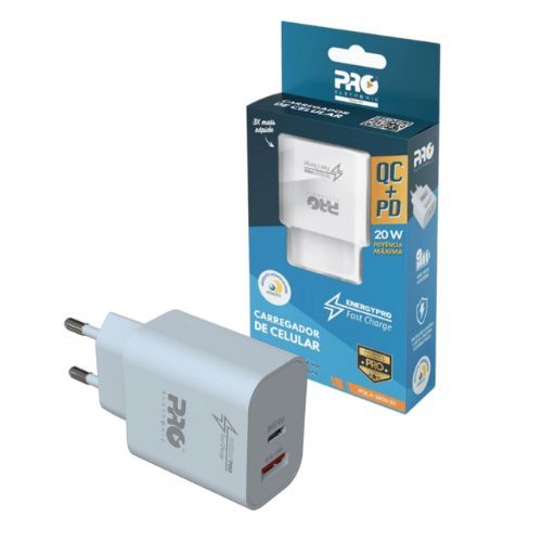 Carregador Universal QC + Pd 20w Pro Eletronic