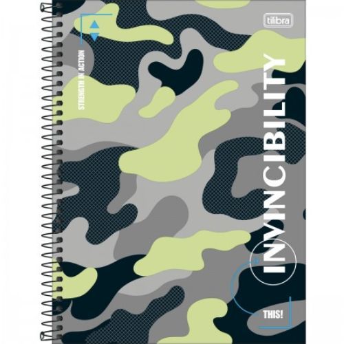 Caderno Univ Cd Connect 16 Materias Hide 256 Folhas Tilibra