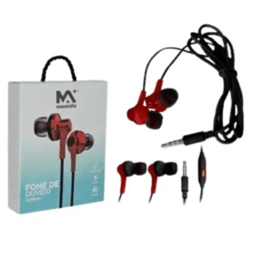 Fone de Ouvido Estereo Max-F202 Maxmidia