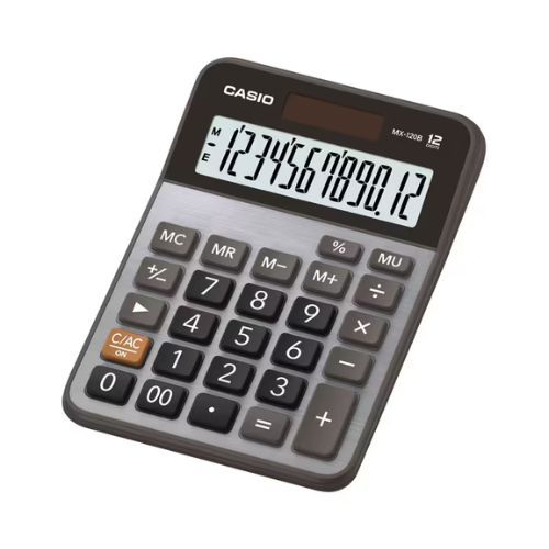 Calculadora de Mesa 12 Digitos  MX-120B Preta Casio