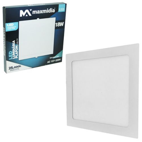 Luminaria Led Plafon 18w Maxmidia
