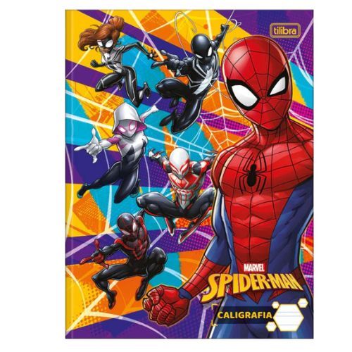 Caderno Brochurao Cd Spider Man 40 Folhas Tilibra