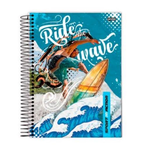 Caderno Esp Univ Cd 20 Materias 320 Folhas Sport Jandaia