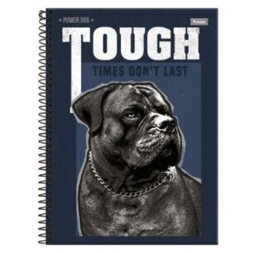 Caderno Univ Cd 20 Materias Power Dog 320 Folhas Foroni