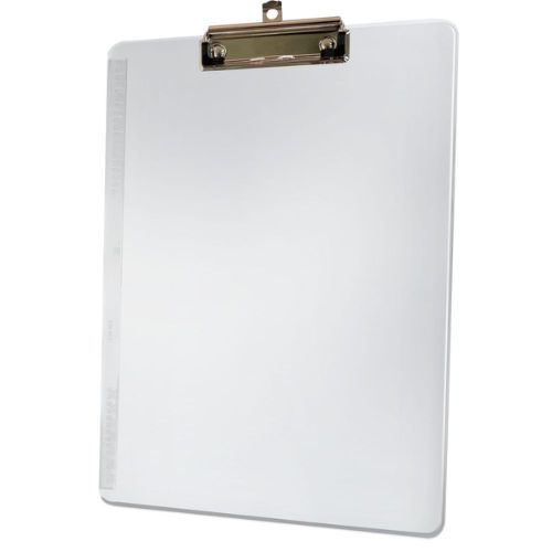 Prancheta Oficio Presilha de Pressao Cristal Dello