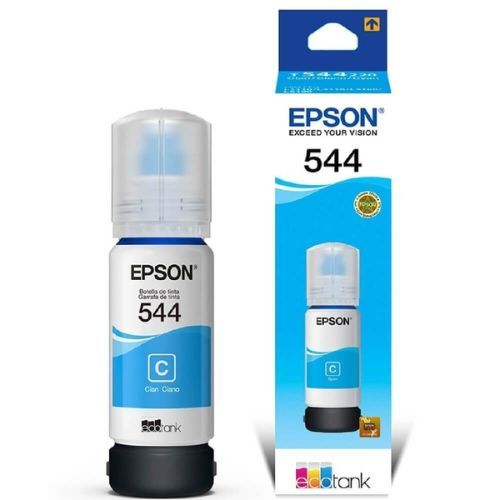 Refil de Tinta T504 Ciano Epson