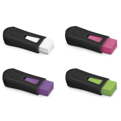 Apontador com Deposito + Borracha Faber Castell