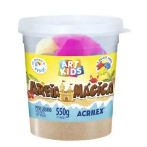 Areia Magica 550G Natural Cod 987 Acrilex
