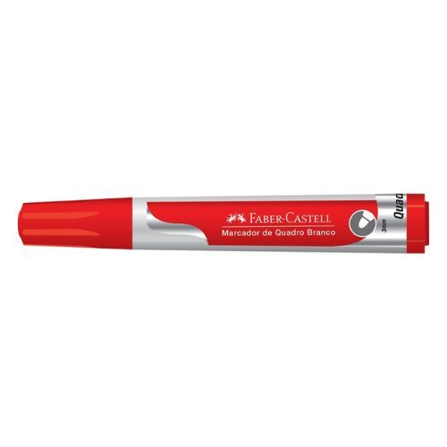 Marcador para Quadro Branco 3.5Mm Vermelho Faber Castell