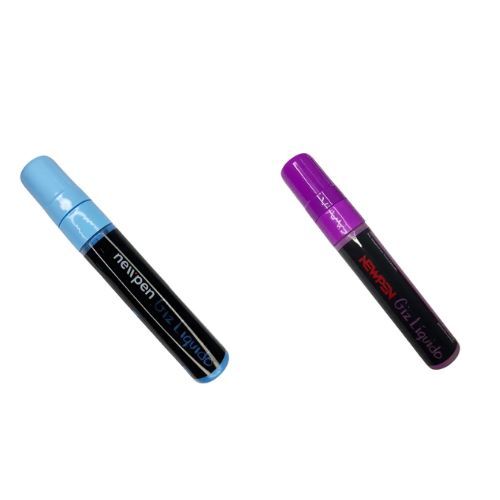 Marcador Window Giz Liquido 25G Cores MW-500 Newpen
