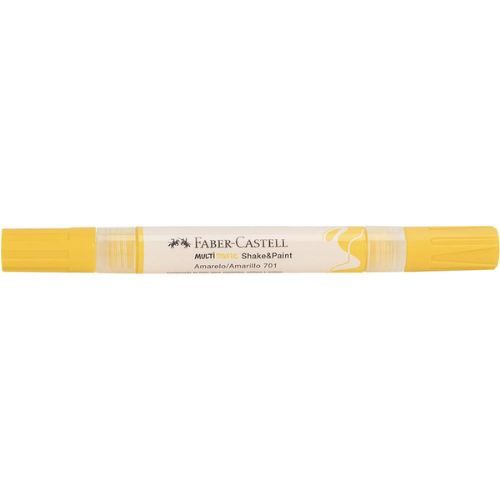 Marcador Criativo Multimark Shake&Paint Amarelo 701 Faber Castell