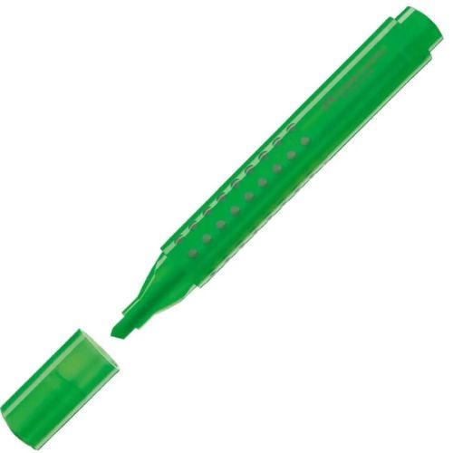 Marca Texto Verde Triangular Grip Faber Castell