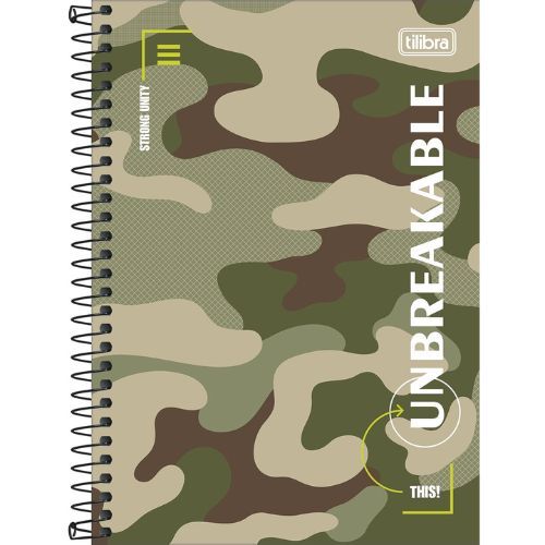 Caderno Esp Cd 1/4 Hide 80 Folhas Tilibra