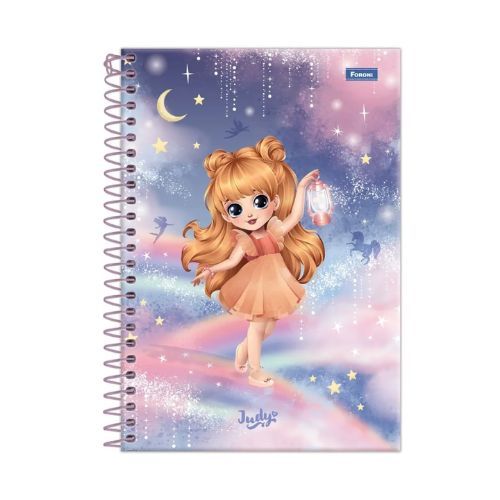 Caderno Esp Cd 1/4 80 Folhas Foroni