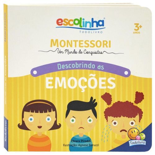 Montessori Meu Primeiro livro... Descobrindo as Emocoes