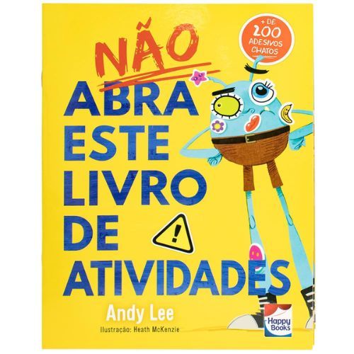 Nao abra este Livro de Atividades com Adesivos