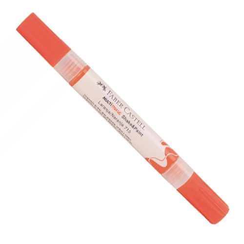 Marcador Criativo Multimark Shake&paint Laranja 715 Faber Castell