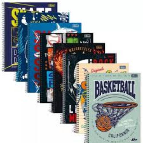 Caderno Univ Capa Dura 10 Materias D+ Mais Masculino Tilibra