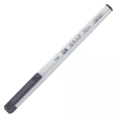 Caneta Graf Tech Preta 0.8 mm Cis