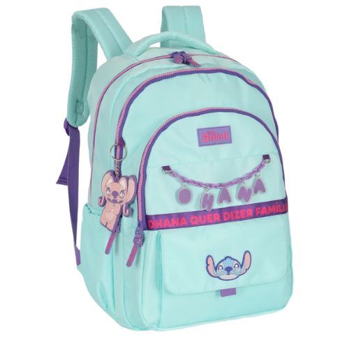 Mochila de Costas Laptop Mj50081sc-tq Stitch Turquesa Luxcel