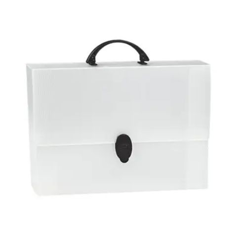 Pasta Maleta 380x280mm Novaonda Cristal Polibras