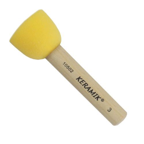 Pincel Batedor de Espuma No 3 30mm Keramik