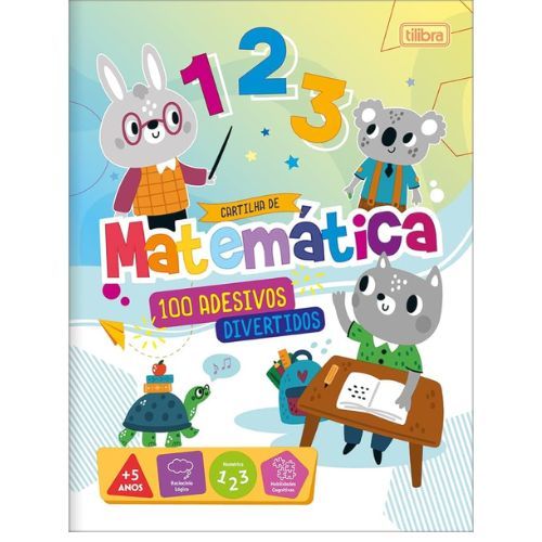 Cartilha de Atividades Matematica 8 folhas Tilibra