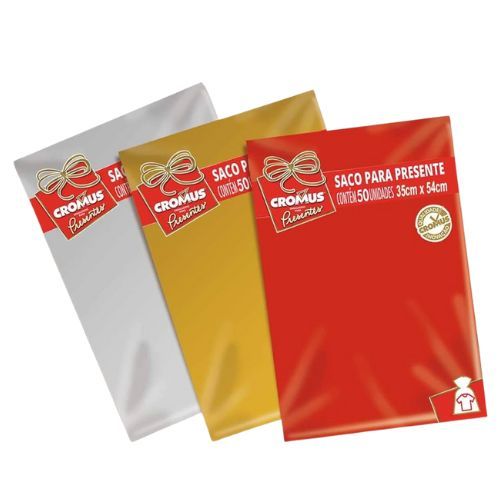 Saco p/ Presente Soft Color G1 35x54cm Cores Cromus