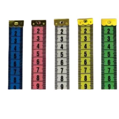 Fita Metrica C/ 1,5 Mt C/ Caixa Acrilica Cores Diversas