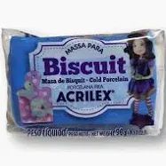 Massa P/ Biscuit 90G Azul Cobalto Cod 502 Acrilex
