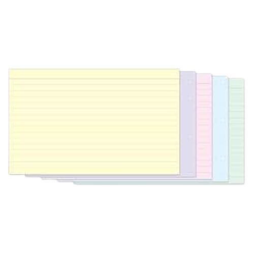 Ficha Pautada Colors N 03 5x8 c/ 50 Fls Tilibra