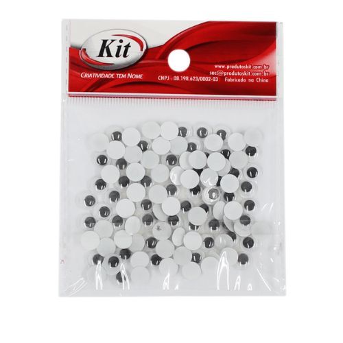 Olho Movel p/  Boneco N 07 C/ 100 Und