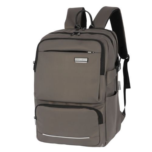 Mochila de Costas Laptop Polo King Cinza Luxcel