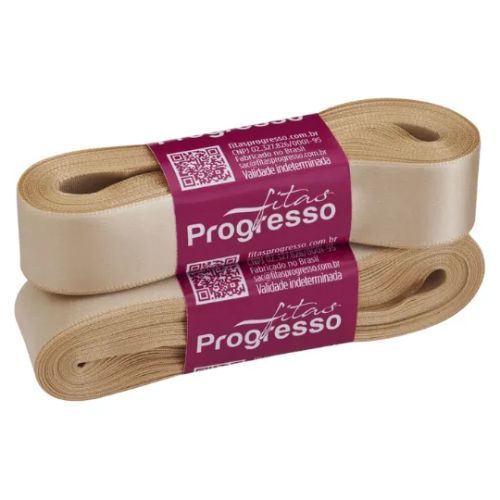 Fita de Cetim Cf005 22mmx10m 228 Ouro Fitas Progresso