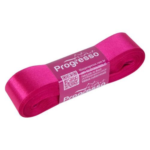 Fita de Cetim Cf005 22mmx10m 303 Pink Fitas Progresso