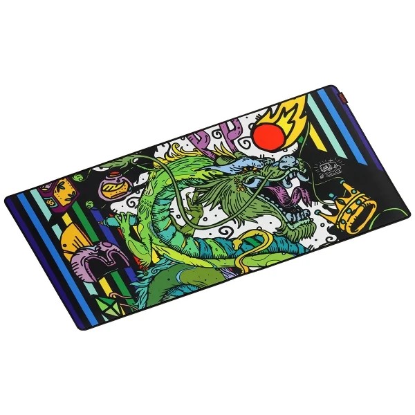 Mouse Pad Gamer Speed, Pcyes, Ancient Dragon Extended, 900 x 420 mm - PMA90X42