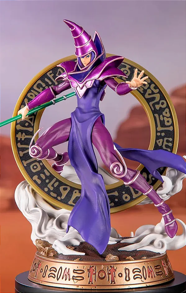 Estátua Yu-Gi-Oh! Mago Negro - Standard Purple Edition