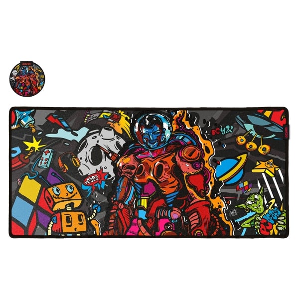 Mouse Pad Gamer Pcyes 900x420 mm Extended, Dr Kepler - DRK90X42