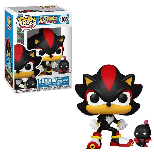 Funko POP! Buddy Sonic the Hedgehog - Shadow e Dark Chao #1035