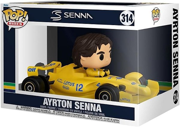 Funko POP! Deluxe Rides Lotus - Ayrton Senna #314
